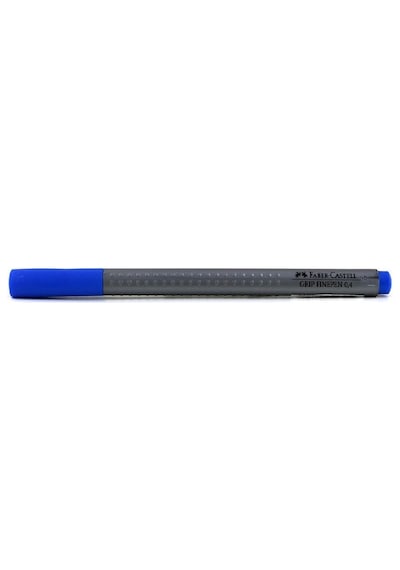 Faber Castell Grip Finepen Koyu Mavi Keçeli Kalem 0.4 Mm 151651