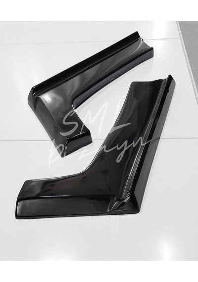 BMW F30-F80 M3 Difüzör 3 Parça Plastik F80 M3 Arka-Tampon-Difizör