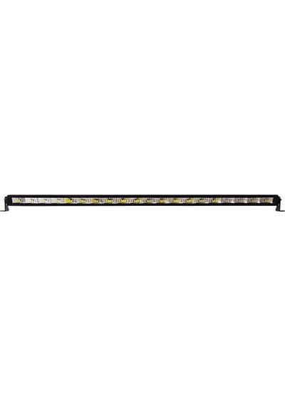 Space Offroad Sis Lambası Piano Black İç Çerçeve Beyaz 12-32v 65,6cm Adet / Lass364-3