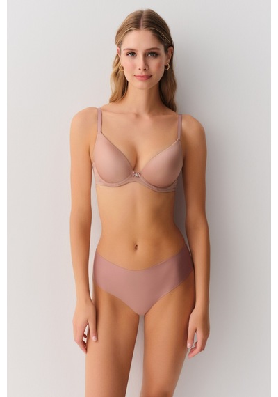 Suwen Invisible Lazer Kesim Brazilian Slip Sw9937272 Nude