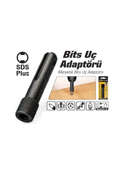 SDS Plus Bits Adaptörü 10 x 55 mm