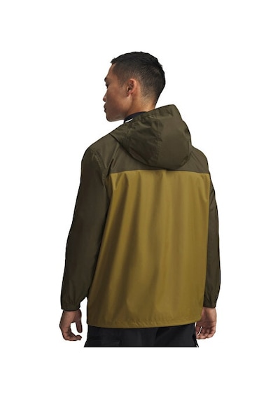 Under Armour Cloudstrike Colorblock Jkt Erkek Outdoor Yağmurluk Ceket 1381880-308 Yeşil Yeşil