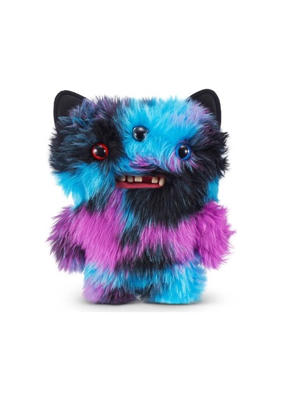 Fuggler Butt Ugly Pets 22 Cm Mavi Mor Renkli Dişli Peluş Oyuncak Çok Renkli