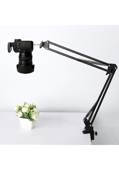 Metal Flexible Masaüstü Sıkıştırmalı Youtuber Ring Light Led Self