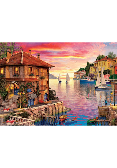 Art Puzzle Akdeniz Limanı  1500 Parça Puzzle