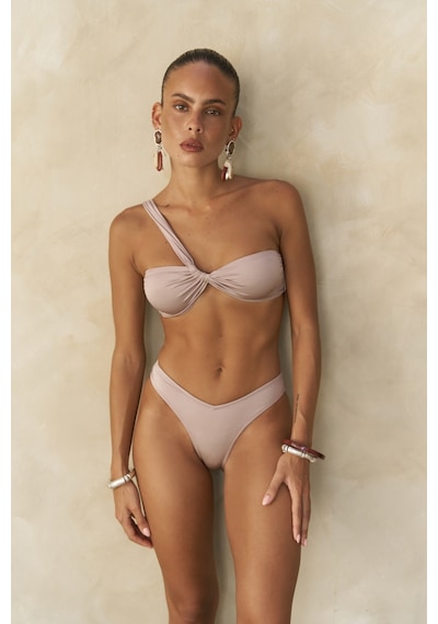 Mai Collection Mai Studios Co. Balisya V Kesim Lila Bikini Altı Lila