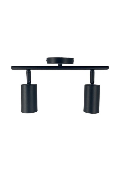 Riolight Led 1 Spot,led Avize Siyah Gövde 2xgu10 Duylu 5w 2700k 3