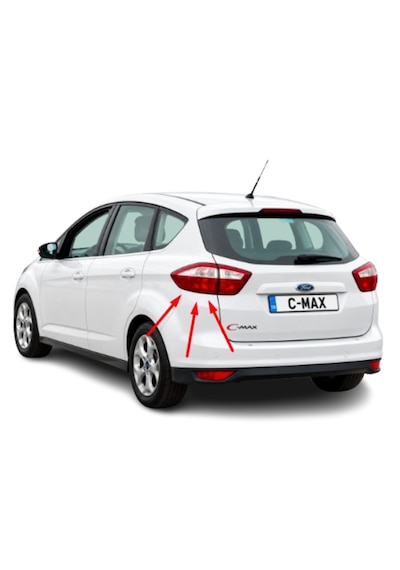Ford C-max 2011-2015 Arası Depo Sağ Ve Sol Dış Stop Lambası Am51-13405-bf / Am51-13404-bf