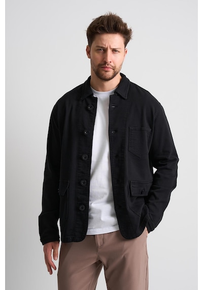 Alexander Gardi Alexandergardı Düğmeli Cep Detaylı Erkek Denim Ceket Ec-j53-01 Siyah Alexander Gardi Alexandergardı Düğmeli Cep Detaylı Erkek Denim Ceket Ec-j53-01 Siyah