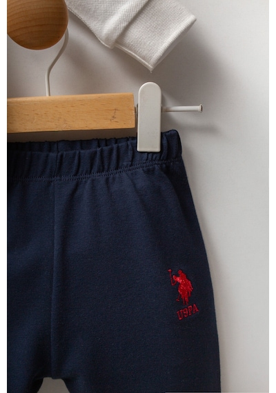 U.S. Polo Assn. U.s. Polo Assn Erkek Bebek Beyaz Takım Usb2575-c-v4 Beyaz