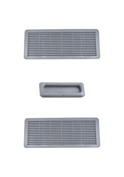 Mercedes S Sınıf W140 İçin Sunroof Güneşlik El Tutamağı Ve Izgara Seti -gri