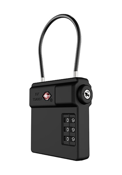 Micflip P25 Tsa Kilit Ve Find My Takip Özellikli Valiz Seyehat Kiliti Siyah