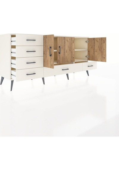 Hyperion Konsol 4 Raflı 6 Çekmeceli 3 Kapaklı 176x44x83 Aytaşı-çam/aytaşı Çam/aytaşı Hyperion Konsol 4 Raflı 6 Çekmeceli 3 Kapaklı 176x44x83 Aytaşı-çam/aytaşı Çam/aytaşı