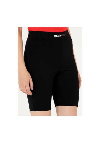U.S. Polo Assn. U.s. Polo Assn. Lastikli Bel Slim Fit Kadın Şort T-s Çok Renkli