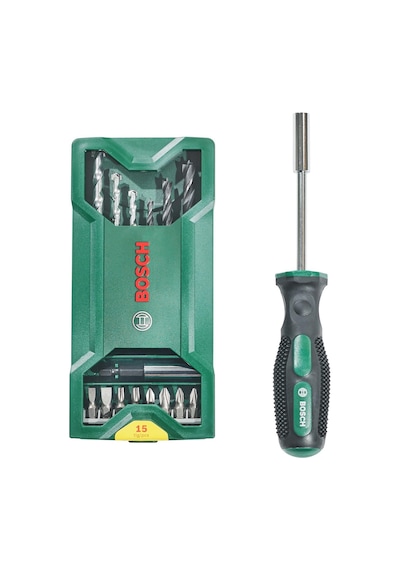 Bosch X-Line 15+1 Parça Mini Aksesuar Seti - 2607017654