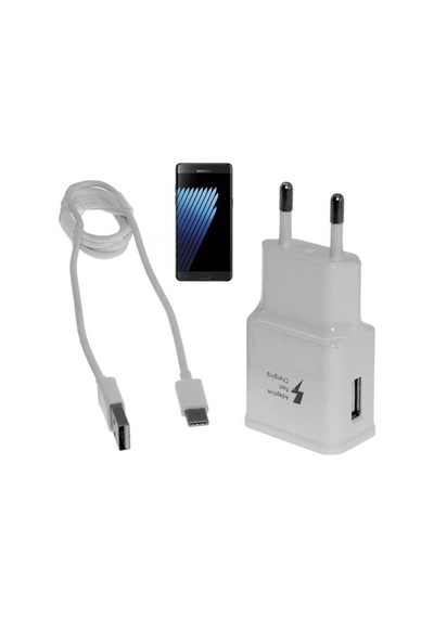 Samsung Uyumlu Type-C A3 5 7 S 8 9 Note 8 9 Plus Hızlı Şarj Aleti