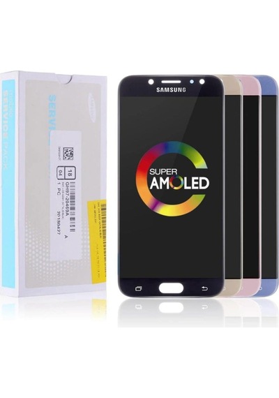 Samsung Galaxy Uyumlu J7 Pro Sm-j730f Lcd Dokunmatik Ekran Oled Siyah