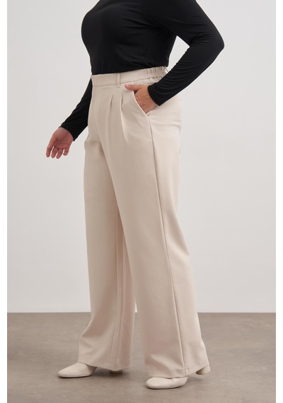 Myline Pilili Cepli Pantolon-3370 Bej
