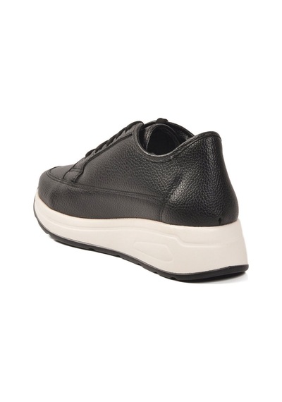Pierre Cardin Siyah Beyaz Hafif Bağcıklı Kadın Casual Ayakkabı Pc-54779 Z Siyah-beyaz