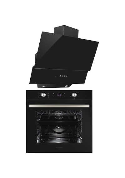 Alveus Majestic MFA 627 - MOD 3000 Siyah Ankastre Set