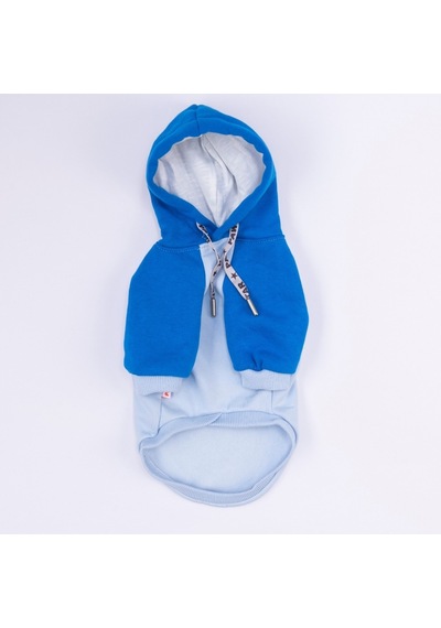 Mavi Vermont Autumn Köpek Hoodie Köpek Sweat Köpek Kıyafeti Kedi Kıyafeti