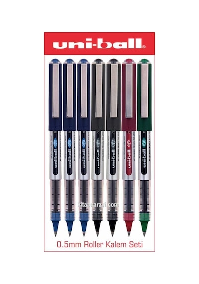 Uniball Eye Mikro 0.5 Mm Roller Kalem Seti 7 Adet Ub-150 Diğer