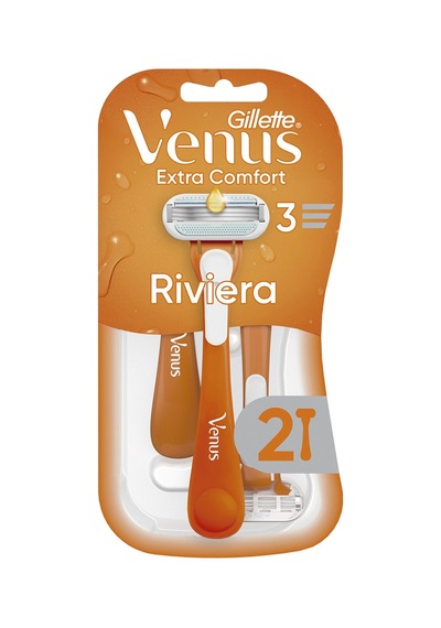 Gillette Venus Tıraş Makinesi Riviera Kadın 2'li - 4 Adet Tarı