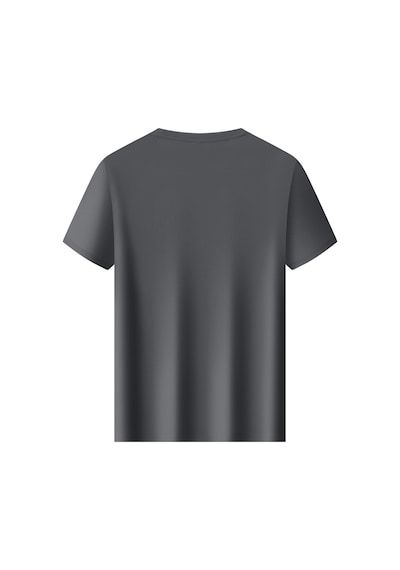 New Performance Premium Basic T-shirt 84% Nylon 16% Spandex Demir Grisi