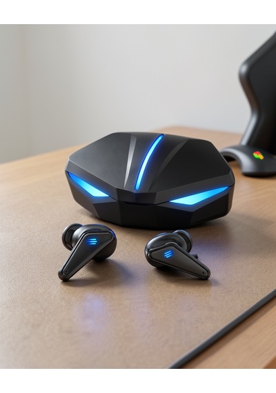 Bluetooth Kulak İçi Oyuncu Kulaklığı, Rgb Işıklı Düşük Gecikmeli Belirtilmemiş