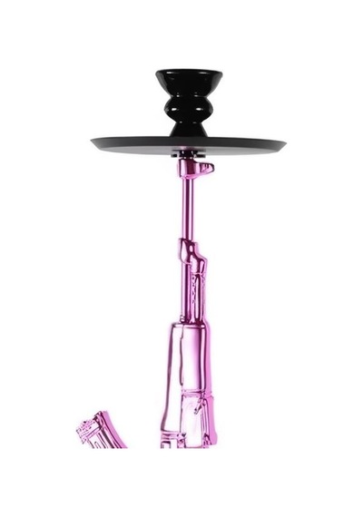 Alüminyum Gövdeli Ak-47 Kalaşnikof Tasarım 90 Cm Premium Nargile Seti Büyük Boy Contalı Sistem 28918380