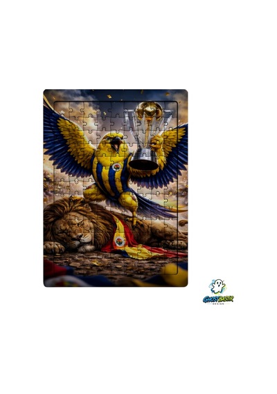Ghostbastır Design Fenerbahçe 99 Parça Ayaklı Puzzle Dekoratif Çocuk Yapbozu 0188
