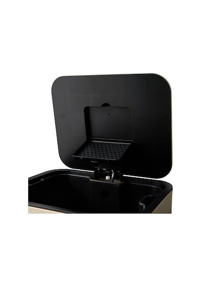 Square Krem Pedallı Çöp Kovası 30 L Diğer