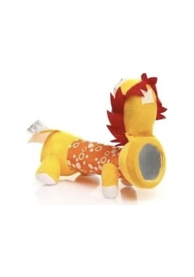 Sozzy Toys Çıngıraklı Aynalı Aslan Kırmızı Çok Renkli