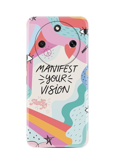 Honor Magic 8 Lite 5g Kılıf Boutique Baskılı Resimli Manifest Pcode -080