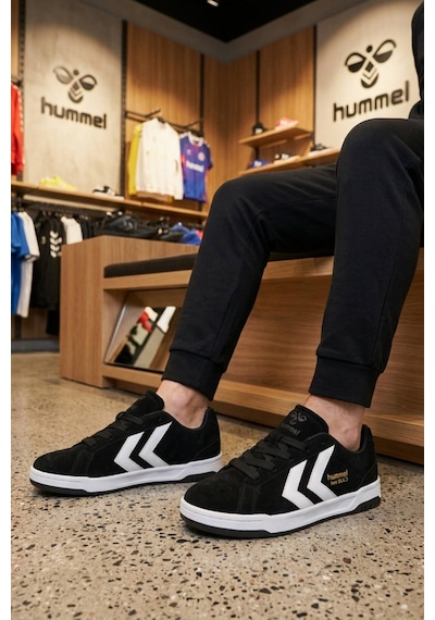 Hummel Siyah Hafif Bağcıklı Unisex Spor Ayakkabı 900860 Hml Bee Bold