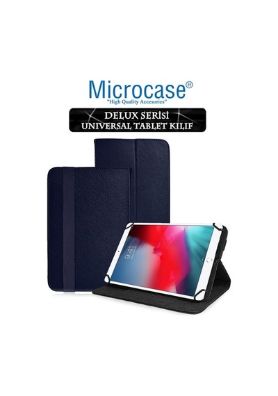 Apple Uyumlu iPad, Air 10.5 2019 Delüx Seri Universal Standlı Deri Kılıf + Nano