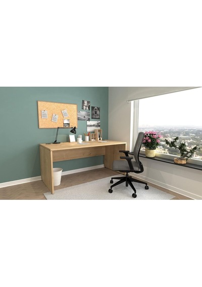 160 Cm Çalışma Masası, Ev Ve Ofis Için Ideal Çalışma Ve Bilgisayar Masası, Safir Meşe Rengi Safir Meşe-2 160 Cm Çalışma Masası, Ev Ve Ofis Için Ideal Çalışma Ve Bilgisayar Masası, Safir Meşe Rengi Safir Meşe-2