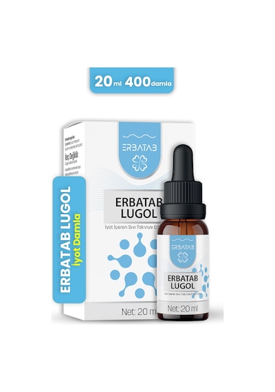 Erbatab Lugol İyot %2 20 ML