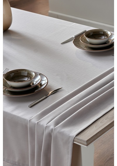 Doqu Home Grade Masa Örtüsü 140x240cm - Bej Bej