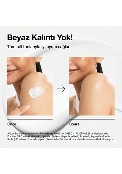 Anua Zero-Cast Nemlendirici Güneş Kremi SPF50 50 ML