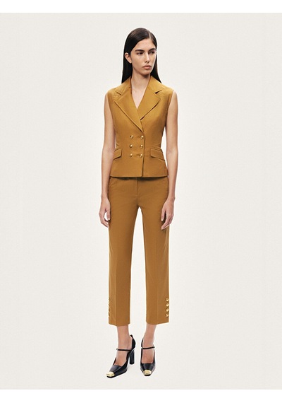 Nocturne Gold Aksesuarlı Pantolon N26yn3472 Camel