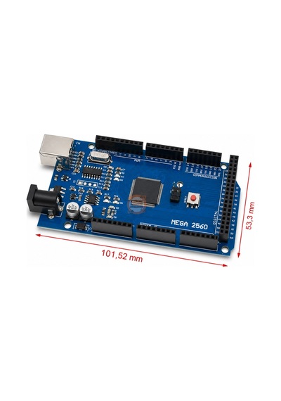 Arduino Mega 2560 R3 Uyumlu Klon Kart Ch340 + Usb Kablo