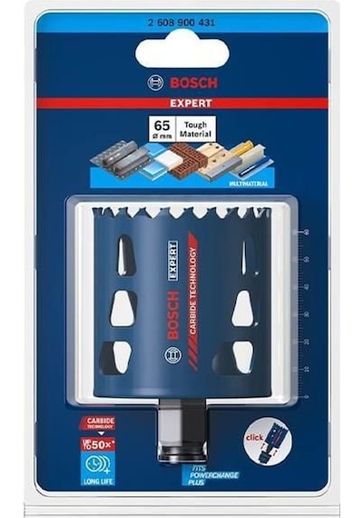Bosch Expert Tough Material Delik Açma Testeresi 65 x 60 mm -2608900431