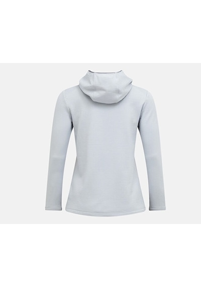 Peak Performance W Traıl Polartec Zıp Hood Kadın Günlük Sweatshirt G80183090t Beyaz