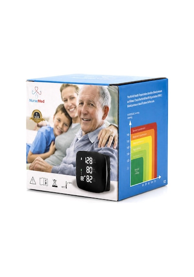 Bilek Ölçüm 7x8.3cm Usb Sarjlı - Dijital Konuşan Tansiyon Aleti Bk-606
