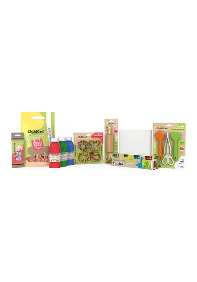 Childgen Okul Set Çok  Renkli