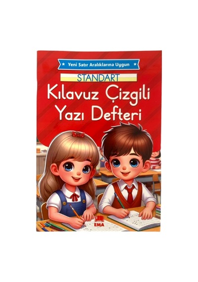 Ema 17 24 Klavuz Çizgili Güzel Yazı Defteri 50 Çeşitli Renk Ve Desen