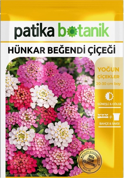 100 Adet Hünkar Beğendi Çiçeği Tohumu İberis Umbellata