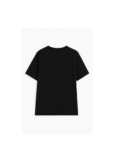 Markapia Woman Kadın %100 Pamuk Basic T-shirt Siyah