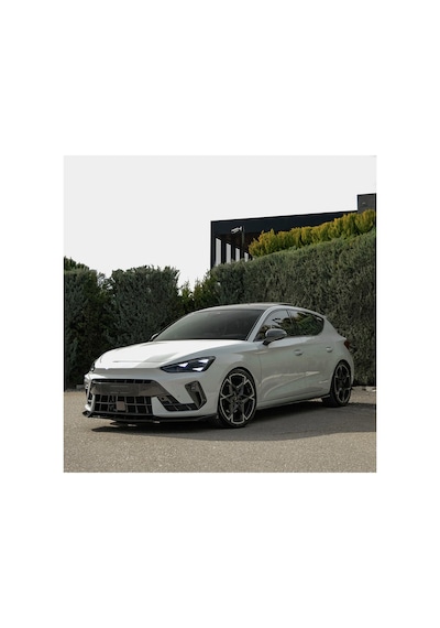 Cupra Leon 2024+ Ön Lip Parlak Siyah Sport Ön Tampon Lipi Body Kit Ön Alt Lip Spoiler